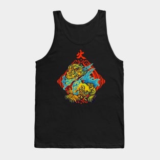 Fire Heart Tank Top